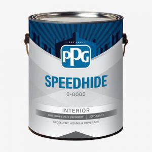 gallon of PPG Speedhide eggshell