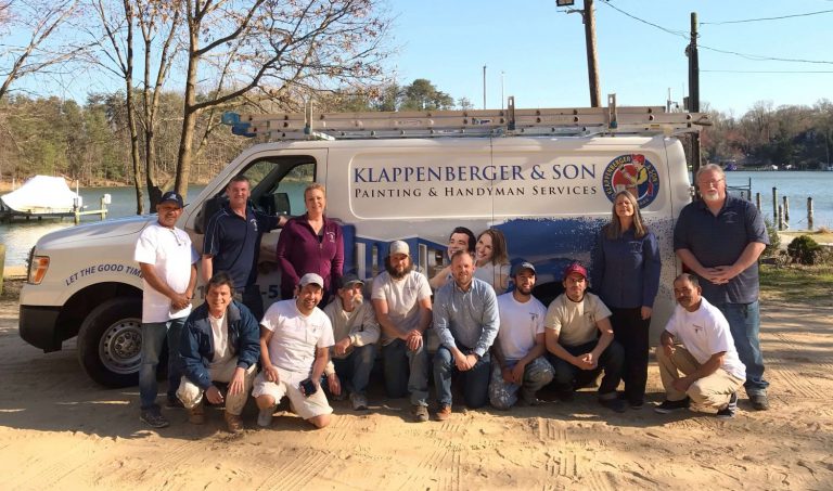PG County painting and handyman group photo of Klappenberger & Son