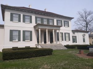 Painters in Anne Arundel County were asked to paint the Riversdale Mansion