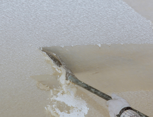 removing a popcorn ceiling