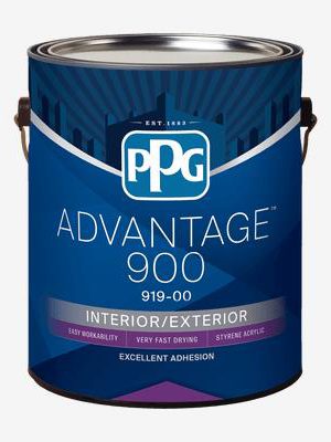 A can of Advantage 900 is tested to evaluate coverage